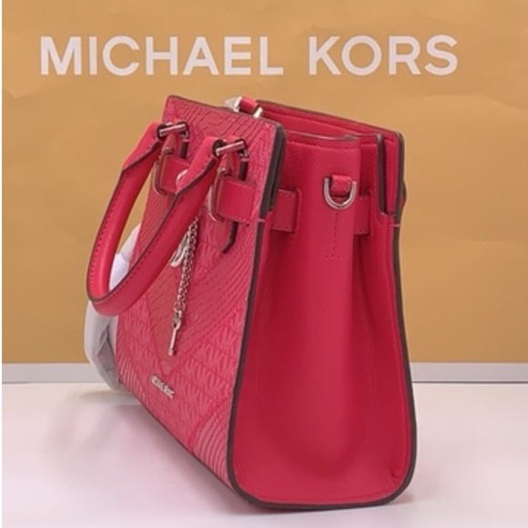 Michael Kors Hamilton Small Satchel Shoulder Crossbody Bag
Electric Pink Multi - Picture 6 of 14